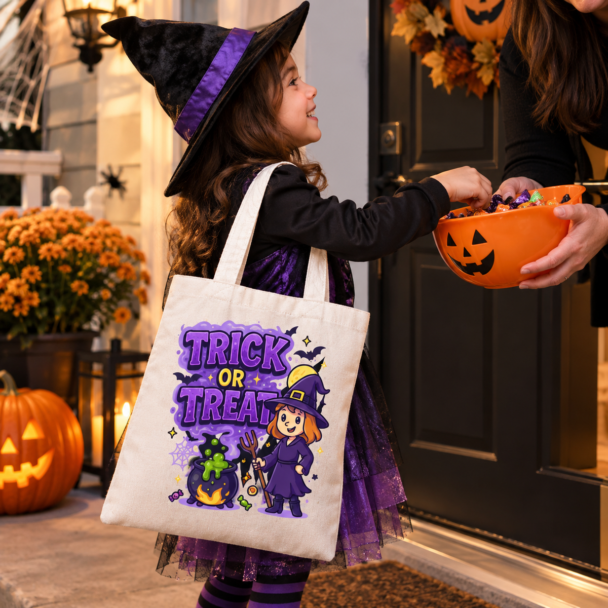 Personalized Halloween Trick-or-Treat Bag for Kids