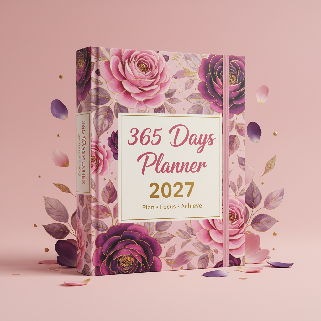 2027 Daily Planner — Imagen cuadrada 1:1