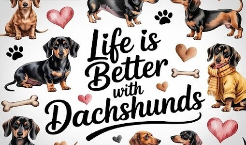 Custom Dachshund 20oz Tumbler | Personalized Dog Lover Gift