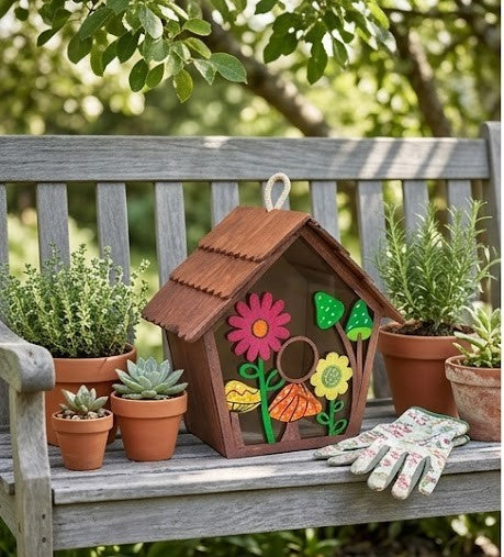 Handcrafted Birdhouse – Eternal Spring in Reclaimed Wood