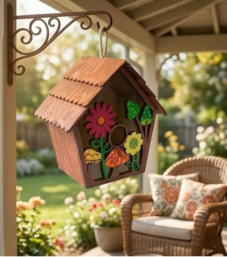 Handcrafted Birdhouse – Eternal Spring in Reclaimed Wood
