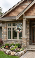 3D Sea Turtle Wind Spinner - 12-Inch Metal Kinetic Garden Art