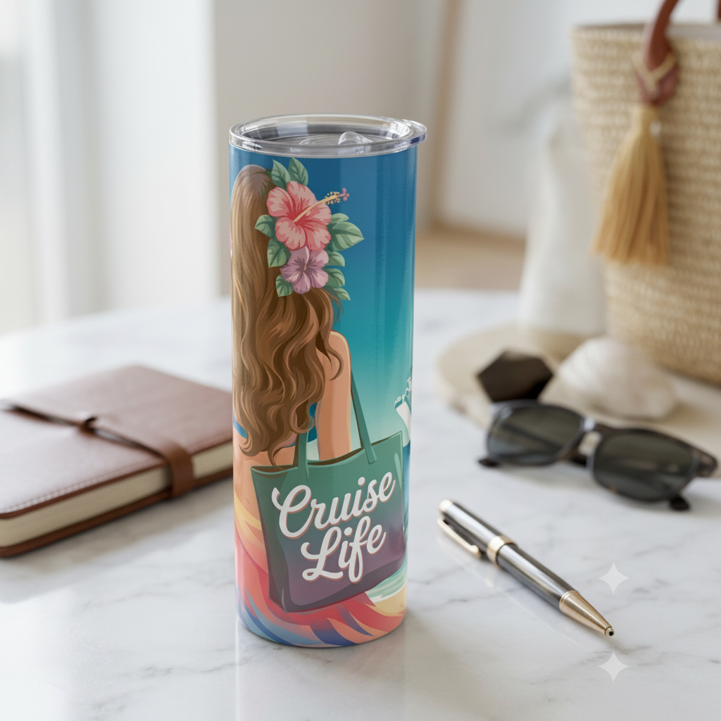 Cruise Life Tumbler — Imagen cuadrada 1:1