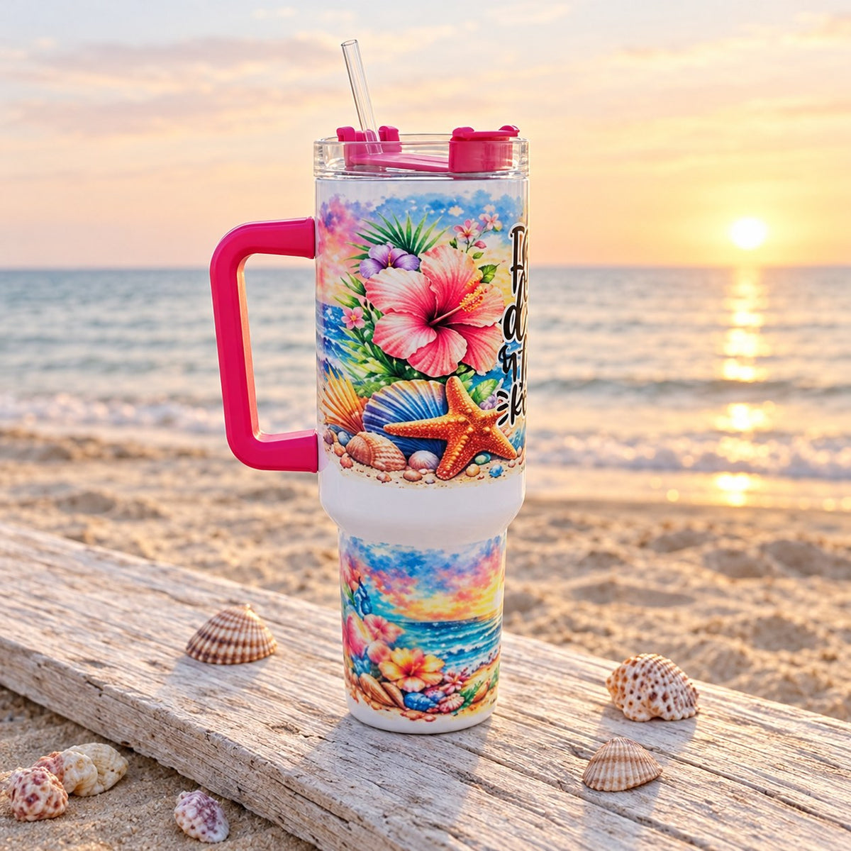 Float Drink Tan Repeat 40oz Tumbler