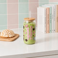 Personalized Cafecito y Chisme Glass Tumbler
