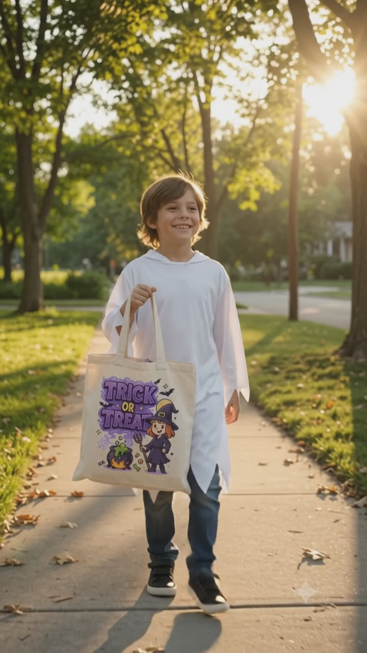 Personalized Halloween Trick-or-Treat Bag for Kids