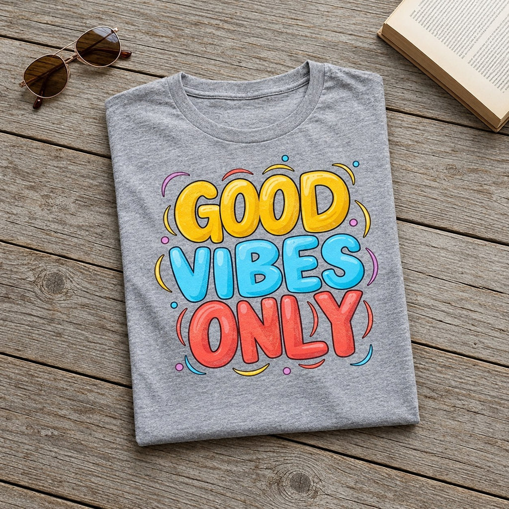 Retro Pop Good Vibes Only T-Shirt