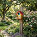 Sunny Nest Birdhouse — Imagen cuadrada 1:1